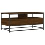 Mesa de centro madera de ingeniería roble marrón 100x51x45 cm de , Mesas de centro - Ref: Foro24-835288, Precio: 75,84 €, Des...