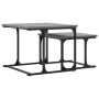 Mesa de centro apilable 2 pzas madera ingeniería gris Sonoma de , Mesas de centro - Ref: Foro24-833371, Precio: 42,35 €, Desc...