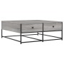 Mesa de centro madera de ingeniería gris Sonoma 100x99x40 cm de , Mesas de centro - Ref: Foro24-835297, Precio: 78,48 €, Desc...