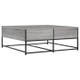 Mesa de centro madera de ingeniería gris Sonoma 100x99x40 cm de , Mesas de centro - Ref: Foro24-835297, Precio: 78,48 €, Desc...