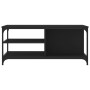 Black plywood coffee table 100x50x45 cm by , Coffee table - Ref: Foro24-835304, Price: 60,46 €, Discount: %