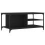 Mesa de centro madera contrachapada negro 100x50x45 cm de , Mesas de centro - Ref: Foro24-835304, Precio: 61,99 €, Descuento: %