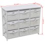 White storage sideboard by vidaXL, Lockers and storage cabinets - Ref: Foro24-242433, Price: 256,06 €, Discount: %