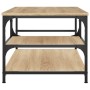 Engineered wood Sonoma oak coffee table 90x49x40 cm by , Coffee table - Ref: Foro24-835310, Price: 43,85 €, Discount: %