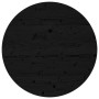 Solid black pine wood round table top Ø70x3 cm by , Table tops - Ref: Foro24-833669, Price: 76,75 €, Discount: %