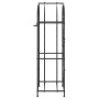 Black wrought iron wine rack for 41 bottles, measuring 45x36x120 cm. by , Wine racks - Ref: Foro24-358370, Price: 136,90 €, D...