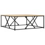 Mesa de centro madera de ingeniería roble Sonoma 100x100x40 cm de , Mesas de centro - Ref: Foro24-835365, Precio: 85,43 €, De...