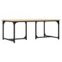 Oak Sonoma plywood coffee table 90x50x35 cm by , Coffee table - Ref: Foro24-835400, Price: 42,99 €, Discount: %