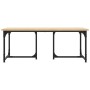 Oak Sonoma plywood coffee table 90x50x35 cm by , Coffee table - Ref: Foro24-835400, Price: 42,99 €, Discount: %