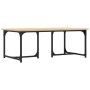 Oak Sonoma plywood coffee table 90x50x35 cm by , Coffee table - Ref: Foro24-835400, Price: 42,99 €, Discount: %