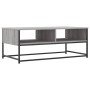 Mesa de centro madera de ingeniería gris Sonoma 100x51x40 cm de , Mesas de centro - Ref: Foro24-835352, Precio: 52,82 €, Desc...