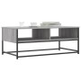 Mesa de centro madera de ingeniería gris Sonoma 100x51x40 cm de , Mesas de centro - Ref: Foro24-835352, Precio: 52,82 €, Desc...