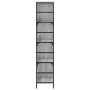 Estantería de madera de ingeniería gris Sonoma 78,5x33x153 cm de , Librerías y estanterías - Ref: Foro24-835257, Precio: 78,3...