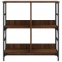 Engineered wood brown oak bookshelf 78.5x33x82 cm by , Bookcases and shelves - Ref: Foro24-835248, Price: 51,99 €, Discount: %