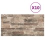 3D Brick Wall Panels 10 pcs EPS Multicolor Design by , Wall covering - Ref: Foro24-149585, Price: 184,45 €, Discount: %