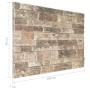 3D Brick Wall Panels 10 pcs EPS Multicolor Design by , Wall covering - Ref: Foro24-149585, Price: 184,45 €, Discount: %