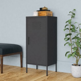 Anthracite steel storage cabinet 42.5x35x101.5 cm by , Lockers and storage cabinets - Ref: Foro24-336195, Price: 131,99 €, Di...