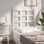 Solid white pine wood bed headboard 80.5x4x100 cm by , Headboards and footboards - Ref: Foro24-817866, Price: 40,67 €, Discou...