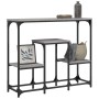 Mesa consola madera de ingeniería gris Sonoma 89,5x28x76 cm de , Mesas auxiliares - Ref: Foro24-833386, Precio: 50,40 €, Desc...