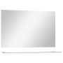 Wall mirror with tempered glass shelf 100x60 cm by , Mirrors - Ref: Foro24-249443, Price: 55,07 €, Discount: %