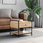 Engineered wood Sonoma oak coffee table 50x50x50 cm by , Coffee table - Ref: Foro24-833966, Price: 45,63 €, Discount: %