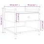 Mesa de centro madera de ingeniería roble Sonoma 50x50x50 cm de , Mesas de centro - Ref: Foro24-833966, Precio: 45,63 €, Desc...