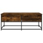 Mesa de centro madera de ingeniería roble ahumado 100x51x40 cm de , Mesas de centro - Ref: Foro24-833972, Precio: 60,85 €, De...