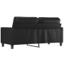 2-Sitzer-Sofa aus schwarzem Kunstleder 140 cm von , Sofas - Ref: Foro24-359137, Preis: 241,06 €, Rabatt: %