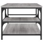 Gray Sonoma plywood coffee table 90x49x40 cm by , Coffee table - Ref: Foro24-835312, Price: 58,82 €, Discount: %