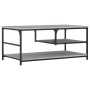 Gray Sonoma plywood coffee table 90x49x40 cm by , Coffee table - Ref: Foro24-835312, Price: 58,82 €, Discount: %