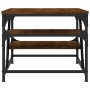 Smoked oak engineered wood coffee table 100x49x40 cm by , Coffee table - Ref: Foro24-835346, Price: 43,31 €, Discount: %