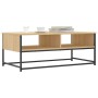 Mesa de centro madera de ingeniería roble Sonoma 100x51x40 cm de , Mesas de centro - Ref: Foro24-835350, Precio: 55,53 €, Des...