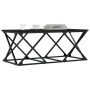 Mesa de centro de madera contrachapada negro 100x49x40 cm de , Mesas de centro - Ref: Foro24-835359, Precio: 51,70 €, Descuen...