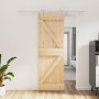 Sliding door with solid pine wood fittings 70x210 cm by , Doors - Ref: Foro24-3203004, Price: 196,65 €, Discount: %