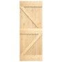 Puerta corredera con herrajes madera maciza de pino 70x210 cm de , Puertas - Ref: Foro24-3203122, Precio: 187,65 €, Descuento: %