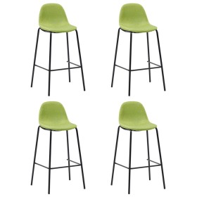 Kitchen stools 4 units green fabric by , Kitchen stools - Ref: Foro24-281534, Price: 206,99 €, Discount: %