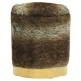 Hocker de almacenaje redondo peluche color mixto de , Taburetes y sillas plegables - Ref: Foro24-340295, Precio: 32,99 €, Des...