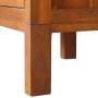 Mesita de noche de madera maciza de teca 40x35x60 cm de vidaXL, Mesitas de noche - Ref: Foro24-289061, Precio: 102,86 €, Desc...