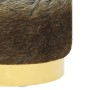 Hocker de almacenaje redondo peluche color mixto de , Taburetes y sillas plegables - Ref: Foro24-340295, Precio: 32,99 €, Des...