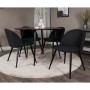 Venture Home Sillas de comedor 2 uds Velvet poliéster negro de , Sillas de comedor - Ref: Foro24-444722, Precio: 155,99 €, De...