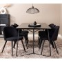 Venture Home Sillas de comedor 2 uds Velvet poliéster negro de , Sillas de comedor - Ref: Foro24-444722, Precio: 155,99 €, De...