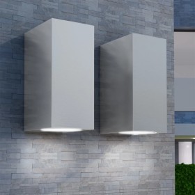 Outdoor wall lamps with both upper and lower light, 2 units. by vidaXL, Outdoor lighting - Ref: Foro24-42225, Price: 32,99 €,...