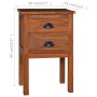 Mesita de noche de madera maciza de teca 40x35x60 cm de vidaXL, Mesitas de noche - Ref: Foro24-289061, Precio: 102,86 €, Desc...