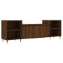 Oak brown plywood TV cabinet 160x35x55 cm by , TV Furniture - Ref: Foro24-831339, Price: 94,45 €, Discount: %