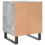 Mesitas noche 2 uds madera ingeniería gris hormigón 40x35x50 cm de , Mesitas de noche - Ref: Foro24-830741, Precio: 53,65 €, ...