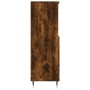 Tall smoked oak plywood sideboard 60x36x110 cm by , Sideboards - Ref: Foro24-831481, Price: 78,80 €, Discount: %