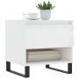 Glossy white engineered wood coffee table 50x46x50 cm by , Coffee table - Ref: Foro24-830928, Price: 43,46 €, Discount: %