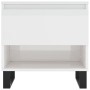 Glossy white engineered wood coffee table 50x46x50 cm by , Coffee table - Ref: Foro24-830928, Price: 43,46 €, Discount: %