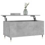 Concrete gray plywood coffee table 90x44.5x45 cm by , Coffee table - Ref: Foro24-830968, Price: 64,99 €, Discount: %