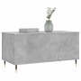 Concrete gray plywood coffee table 90x44.5x45 cm by , Coffee table - Ref: Foro24-830968, Price: 64,99 €, Discount: %